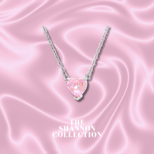 Load image into Gallery viewer, PINK ‘DELICATE LOVE’ STAINLESS STEEL NECKLACE
