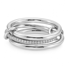 Load image into Gallery viewer, 'TRIPLE LAYERED' STAINLESS STEEL RING
