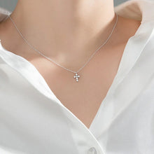 Load image into Gallery viewer, ‘ISABELLA’ STERLING SILVER CROSS NECKLACE
