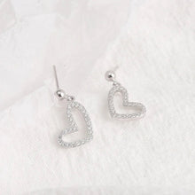 Load image into Gallery viewer, ‘TRUE LOVE’ STERLING SILVER EARRINGS
