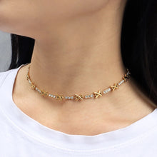 Load image into Gallery viewer, ‘THE GEM&#39; 18K GOLD PLATED STAINLESS STEEL NECKLACE
