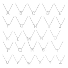 Load image into Gallery viewer, ‘BASIC INITIAL&#39; STAINLESS STEEL NECKLACE
