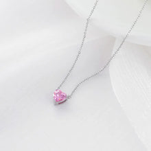 Load image into Gallery viewer, PINK ‘DELICATE LOVE’ STAINLESS STEEL NECKLACE
