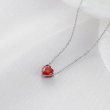 Load image into Gallery viewer, RED ‘DELICATE LOVE’ STAINLESS STEEL NECKLACE
