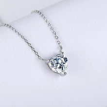 Load image into Gallery viewer, ‘BASIC HEART’ STERLING SILVER NECKLACE
