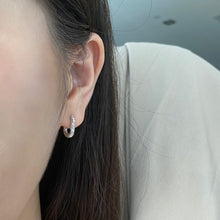 Load image into Gallery viewer, &#39;IMPRINTED’ STERLING SILVER EARRINGS
