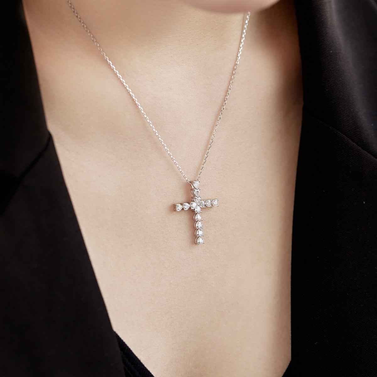 Cross necklace for baby hot sale