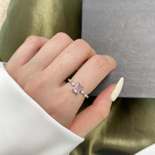 Load image into Gallery viewer, PINK ‘DAYDREAMER’ STERLING SILVER RING
