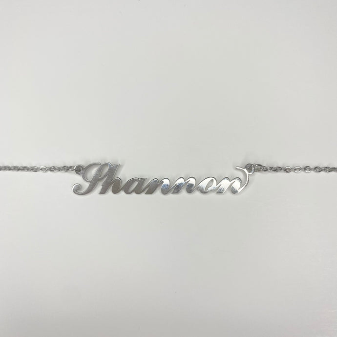 ‘FANCY’ NAME NECKLACE (Read Description)