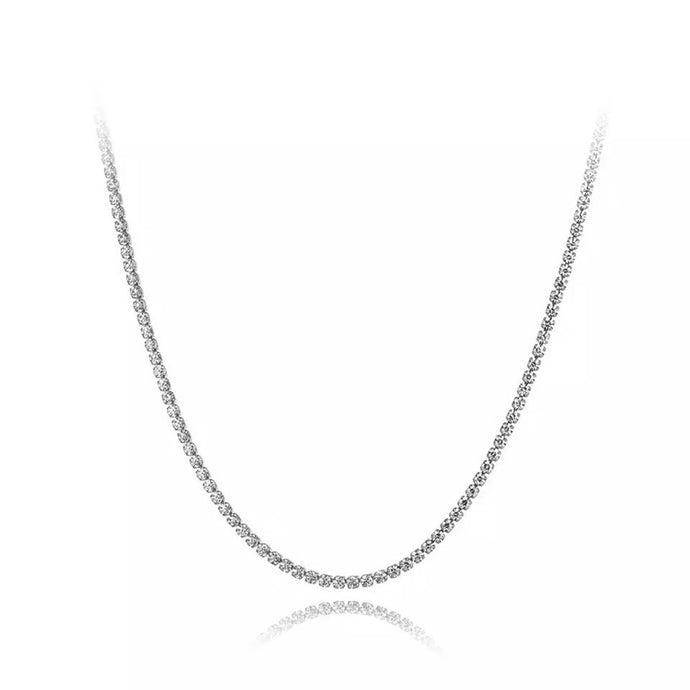 ‘DAINTY ICE’ STAINLESS STEEL NECKLACE CHOKER